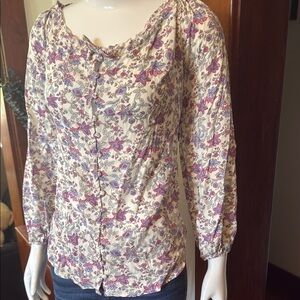 NWT Z supply Athena xsize small Floral Print Women's Top
